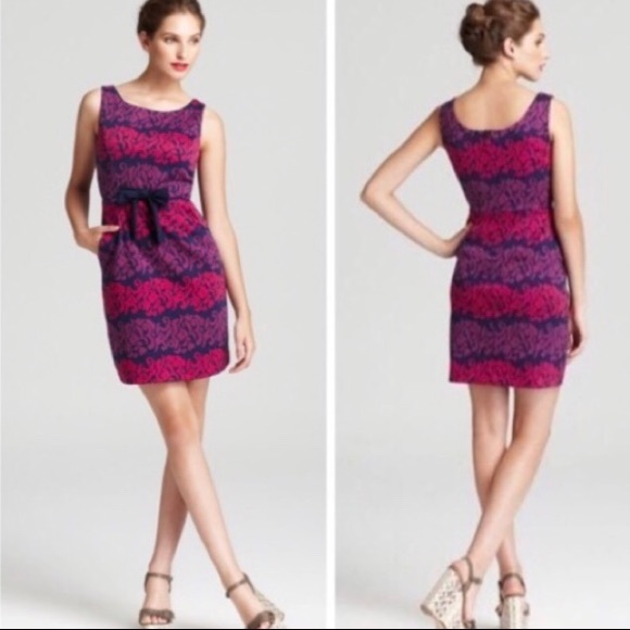 Lilly Pulitzer XS sheath dress with bow - Picture 1 of 6